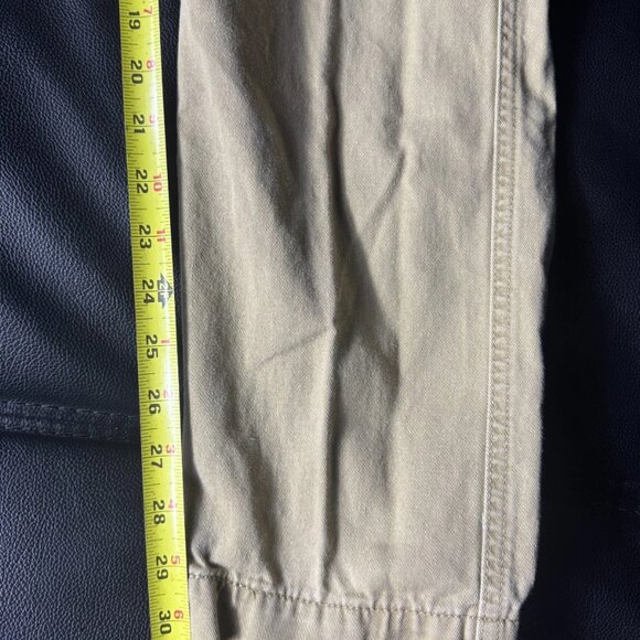 Levi’s Men’s Slim Fit Stretch Khaki Pants Tan Jeans W32 L34 - Picture 11 of 13